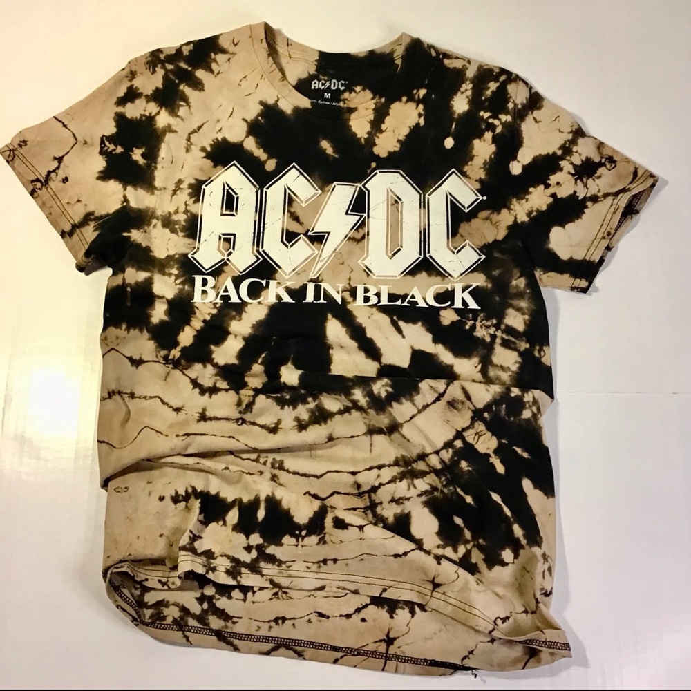 AC/DC Tie Dye T-shirt.